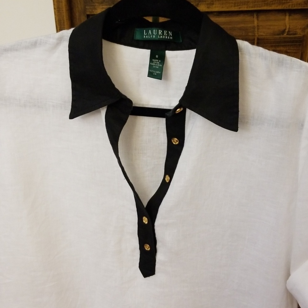 🌹🛍White linen top🌹😊